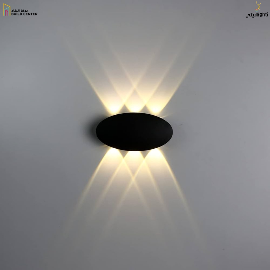 OUTDOOR LAMP 6*1 W BLACK CX-LC200-6