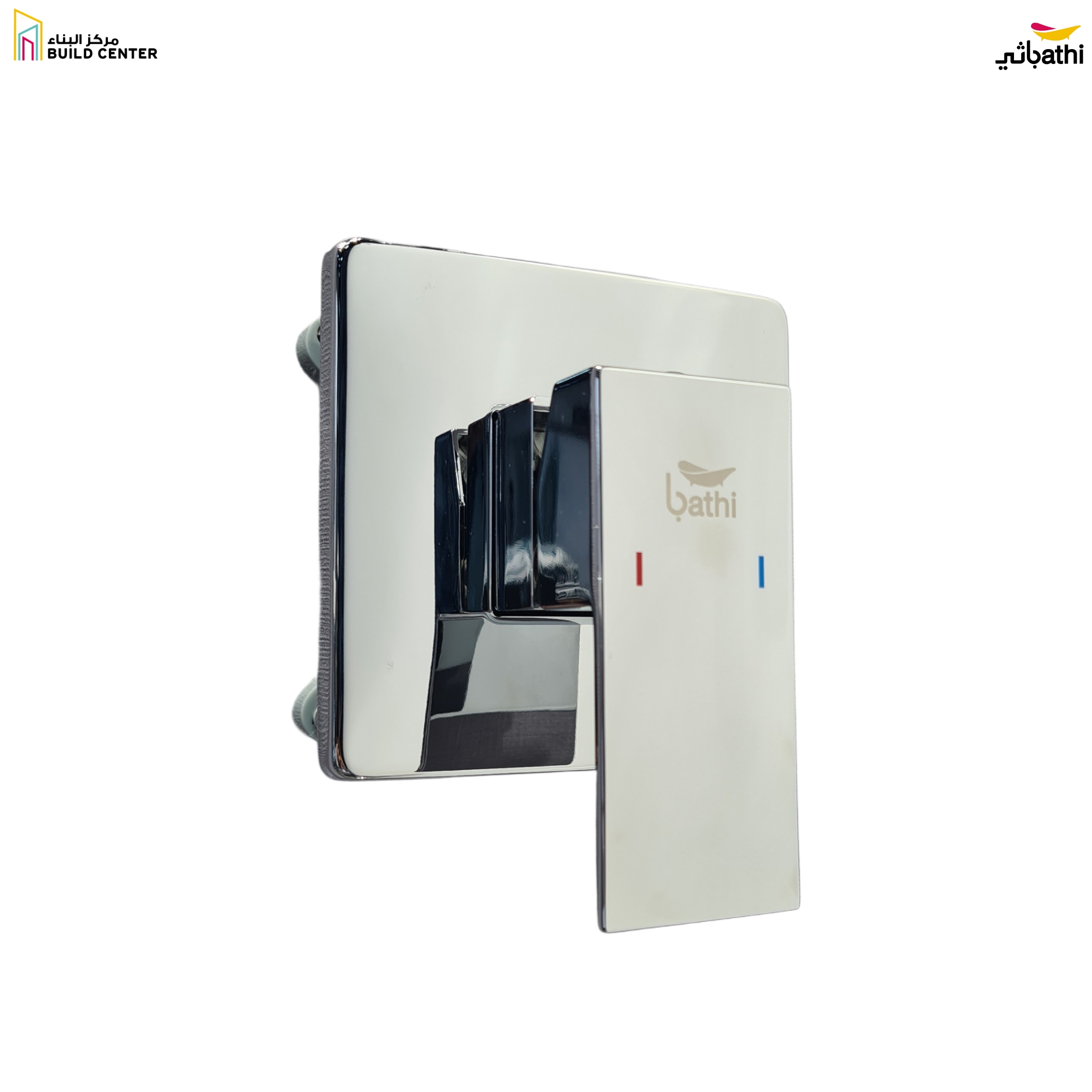 AGP-01 Square Chrome Brass Concealed Mixer - 7 Years